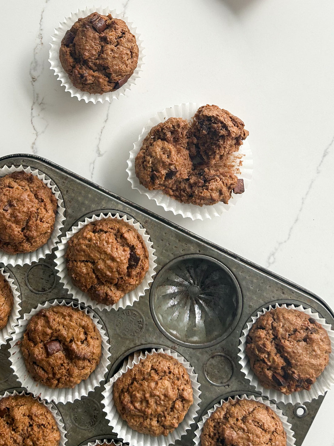 Chocolate Oat Muffins Oatbox