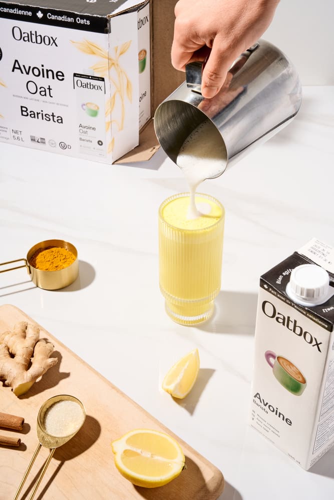 Oatbox golden latte