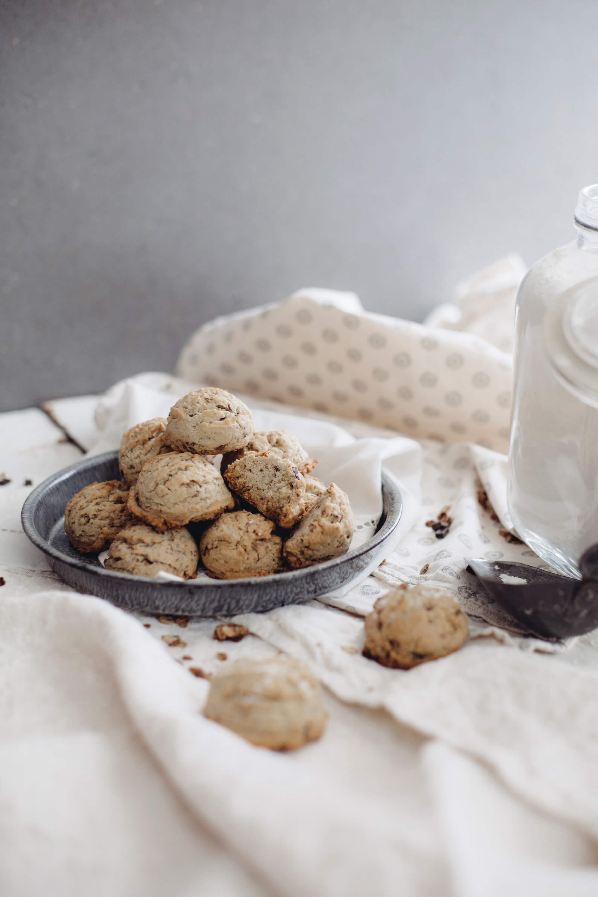 Oatmeal and Granola vegan Scones Oatbox