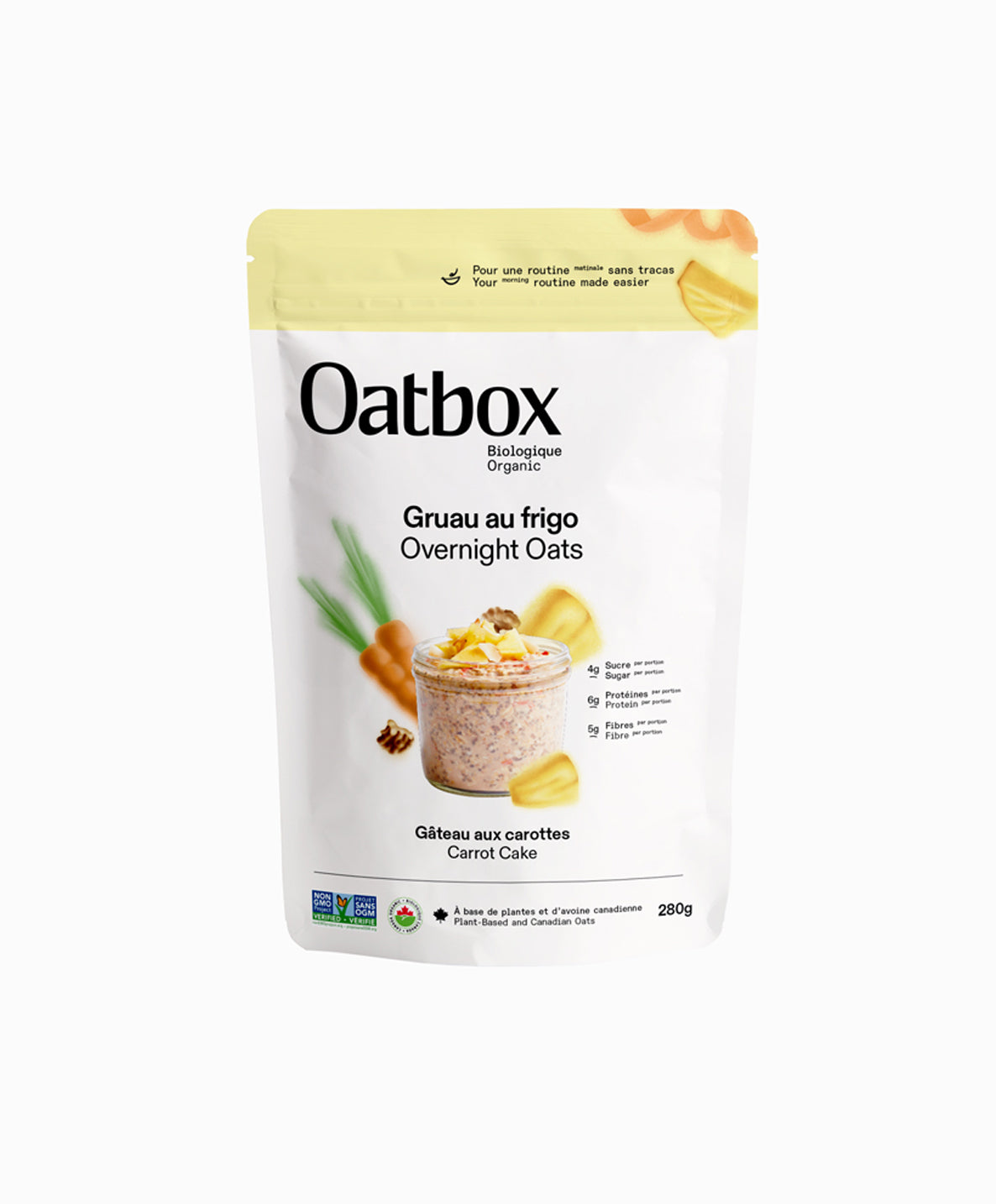 Gruau au frigo Gâteau aux carottes (280g)