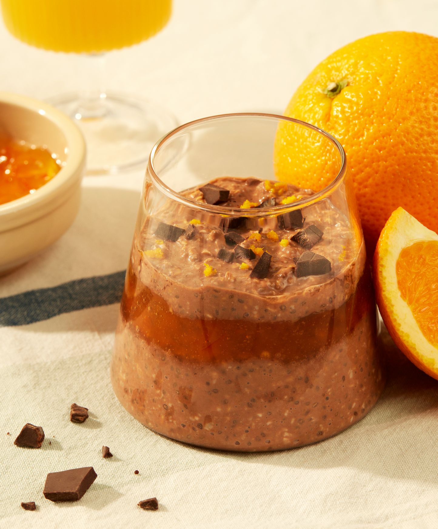 Orange and Dark Chocolate Overnight Oats (280g)