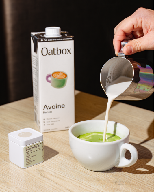 As Slow As Possible: Our Matcha Flat White Ritual