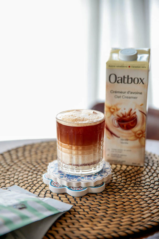 Vanilla Cinnamon Shaken Iced Coffee