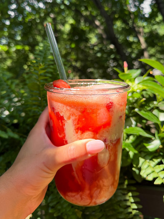 Creamy Strawberry Lemonade