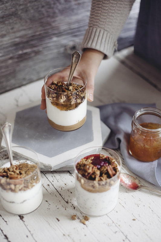 Chia and Peanut Butter Parfait