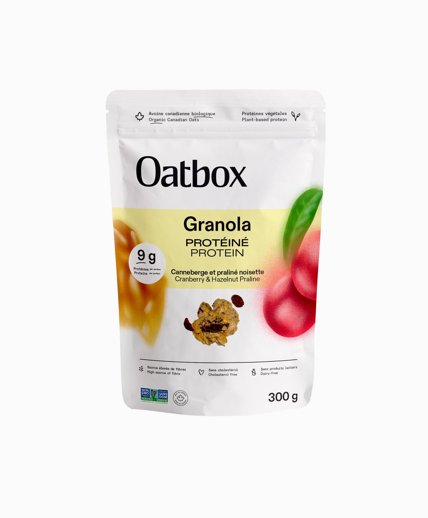 Cranberry & Hazelnut Praline Protein Granola (300g)