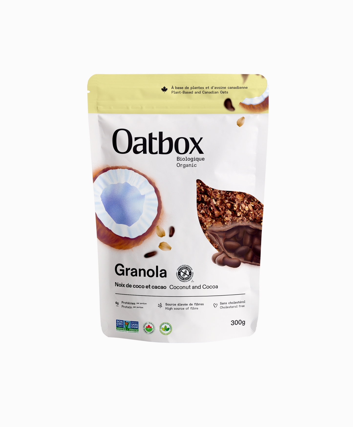 Granola Noix de coco et cacao (300g)