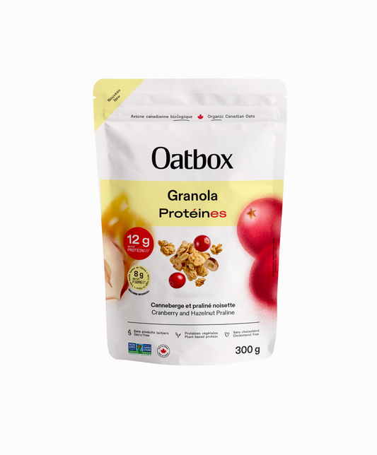 Cranberry & Hazelnut Praline Protein Granola (300g)