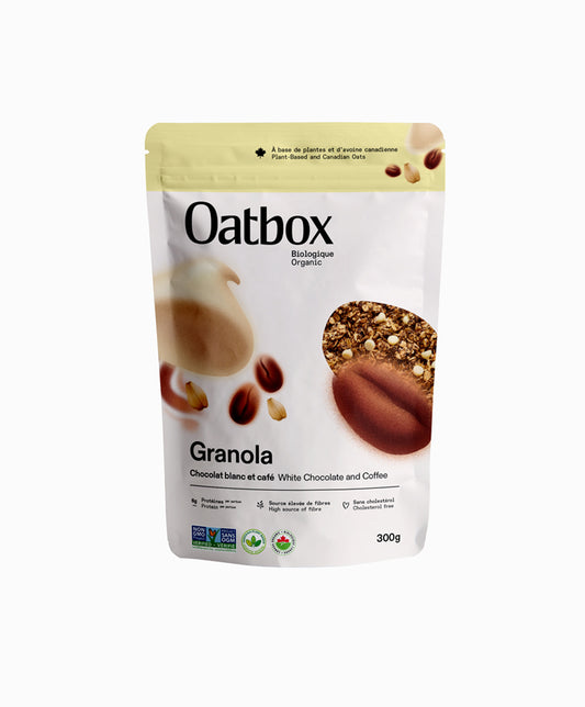 Granola Chocolat blanc et café (300g)