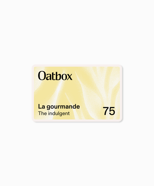 Carte cadeau Oatbox (75$)